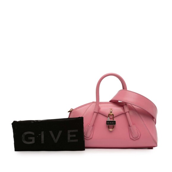 Pre-Loved Givenchy Mini Box Calfskin Antigona Stretch Top Handle Bag - Picture 11 of 11